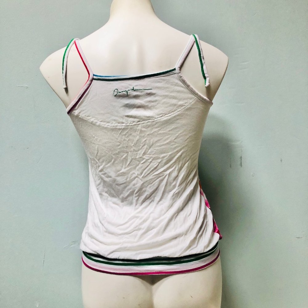 Desigual Patchwork Sequined Tank Top - image 3